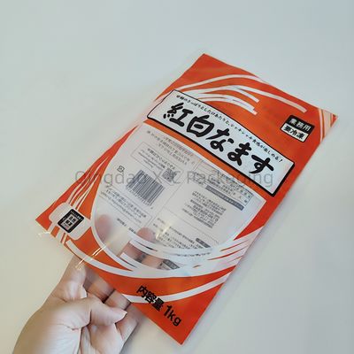 ซื้อ OEM ODM กระเป๋าสะพาย 3 ด้าน สําหรับอาหารแช่แข็ง ขนมปัง อาหารทะเล กุ้ง แพคเกจ online manufacture