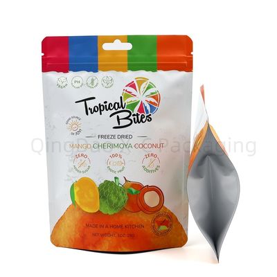 ซื้อ กระเป๋าสะพายพลาสติก Mylar ด้านล่างเรียบ โฟลยอลูมิเนียม ซิปเปอร์ online manufacture