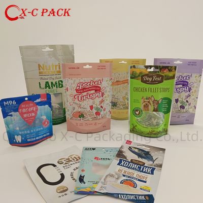 ซื้อ หน้าต่าง พลาสติกที่สามารถนําไปใช้ใหม่ได้ การบรรจุอาหารสัตว์เลี้ยง กระเป๋าสะพายอัลลูมิเนียม online manufacture