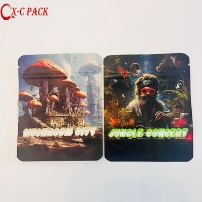 ซื้อ แคนดี้ ทดสอบเด็ก พิมพ์การแพคเกจออกแบบ 3 ทิศ มินิ Ziplock 3.5 กรัม 3.5 กรัม Custom Mylar ถุง online manufacture