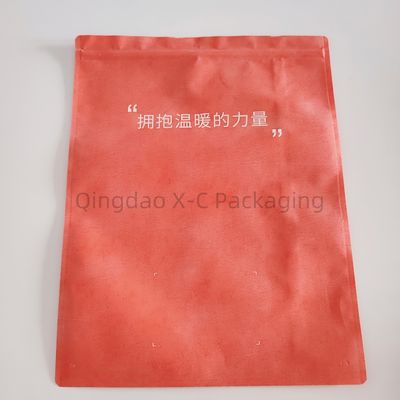 OEM ถุงช้อปแบบไม่เนื้อผ้าที่สามารถนําไปใช้ได้หลายครั้ง ซิปล็อค ซีลล์พับ